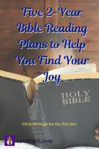 Five 2-Year Bible Reading Plans To Help You FINALLY Achieve Your Study ...