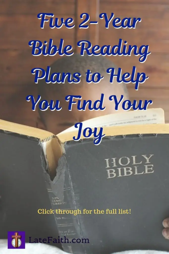 2-year Bible Study plans